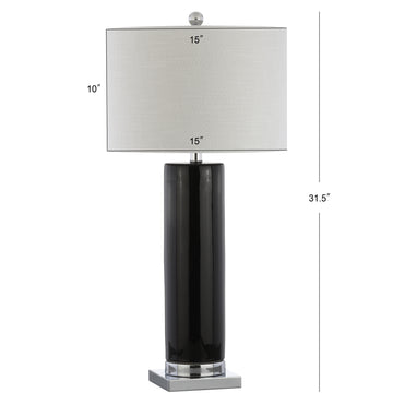 Dallas 31.5" Ceramic LED Table Lamp - JONATHAN Y